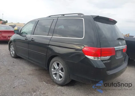 2010 Honda Odyssey Touring from USA, damaged, VIN 5FNRL3H97AB030411